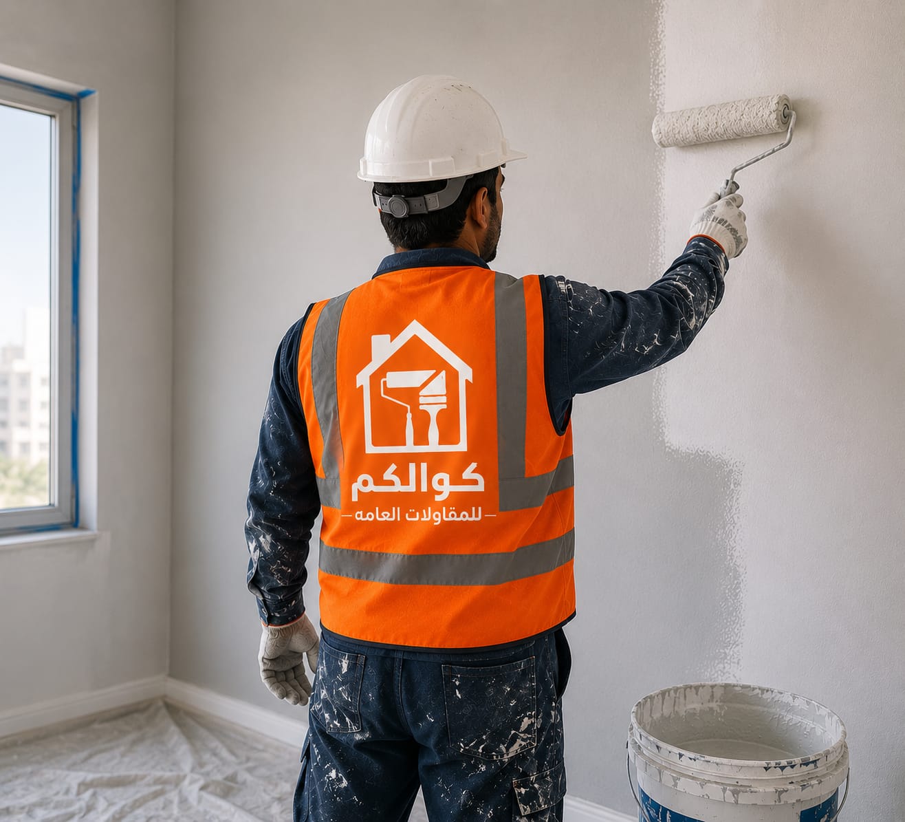 معرض أعمال وخدمات مقاول تشطيب وترميم بجدة | مشاريعنا الميدانية 2026 1 مقاولات كوالكم للدهانات والديكور تنفيذ دهانات جوتن مع مقاول تشطيب بجدة